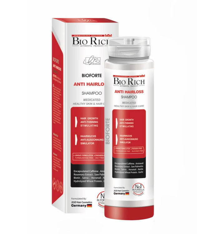 شامپو تقویتی ضد ریزش بایوریچ