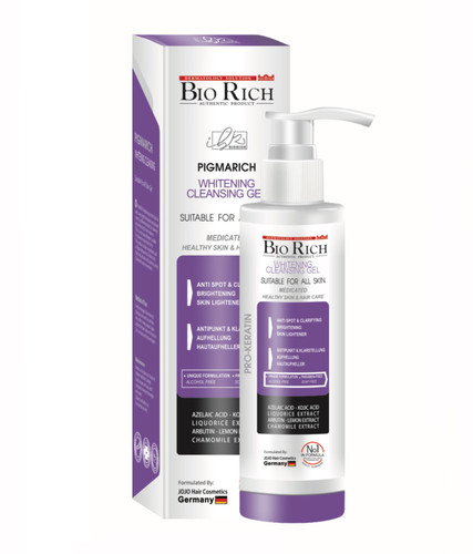 ژل شستشو صورت روشنکننده و ضد لک بایوریچ