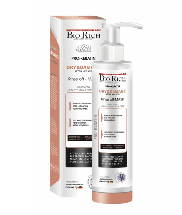 ماسک مو داخل حمام بایوریچ