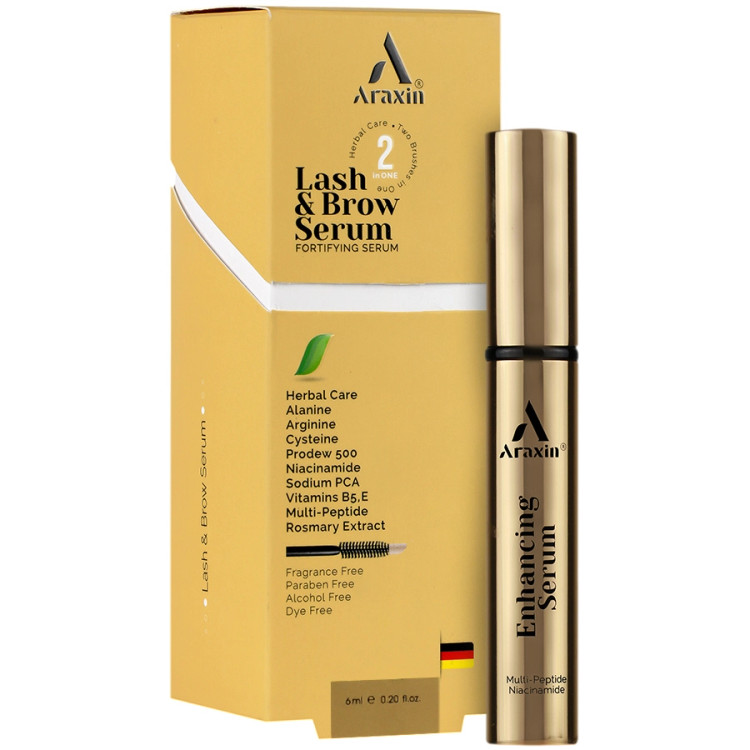 سرم تقویت مژه و ابرو آراکسین
