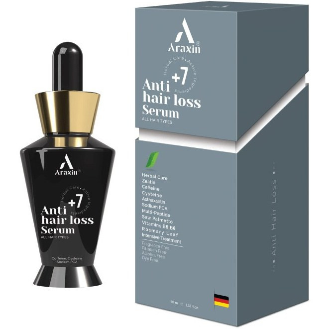 سرم تقویتی و ضد ریزش مو آراکسین